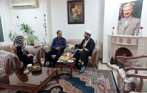 دیدار مدیرکل فرهنگ و ارشاد اسلامی خوزستان با خانواده شاعر فقید خوزستانی