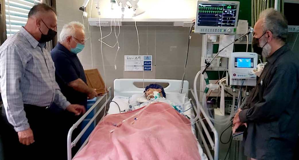 ملاقات پروفسور شهنی کرمزاده با یک قهرمان دو و میدانی