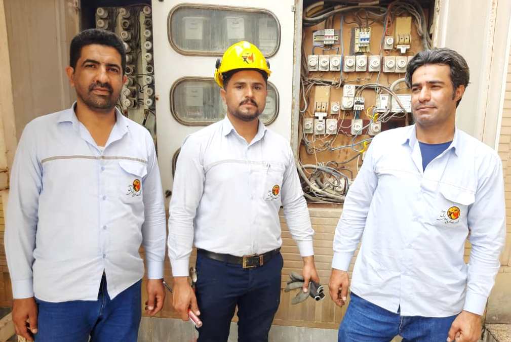 از راست: احمد صباحی زاده- قاسم بروایه و جاسم سردارزاده