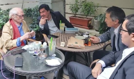 گپوگفت دولتآبادی و تاجیکها در تهران گپوگفت دولتآبادی و تاجیکها در تهران