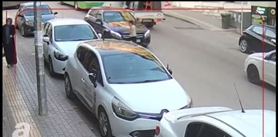 پرتاب یک نوجوان در برحورد با مرسدس بنز!