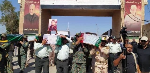 پیکر ۱۸ شهید دفاع مقدس به وطن بازگشت