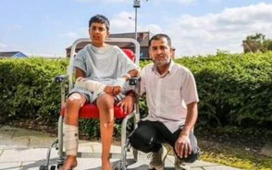 لحظه تکان دهنده حمله سگ به پسر ۱۰ ساله+ویدیو