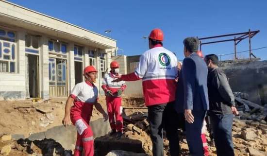 ۶ کشته حاصل انفجار گاز در باغملک 