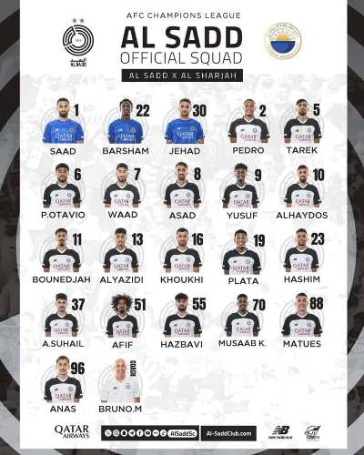 لیست آسیایی السد با حضور مدافع ایرانی