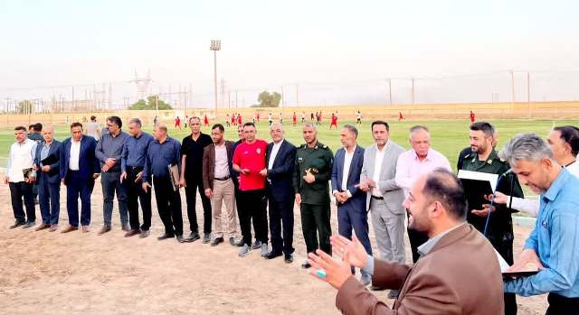 جشن فوتبالی به یاد حماسه مقاومت مردم حمیدیه جشن فوتبالی به یاد حماسه مقاومت مردم حمیدیه