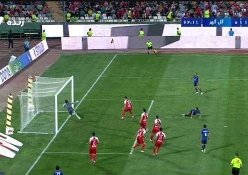 کارشناسی صحنه مشکوک پرسپولیس- گل‌گهر