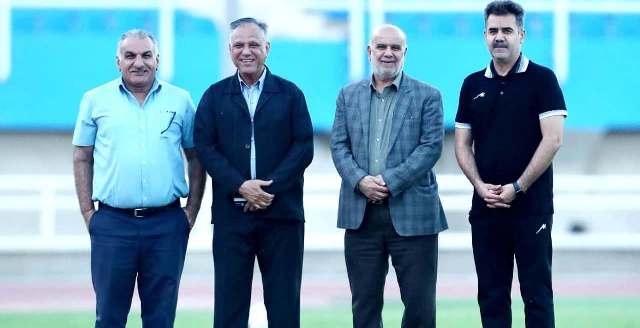 حضور سرزده طالقانی در در تمرین استقلال خوزستان