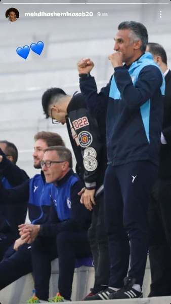 واکنش خاص هاشمینسب به شکست پرسپولیس واکنش خاص هاشمینسب به شکست پرسپولیس