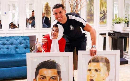 درس قدرشناسی و انسانیت رونالدو