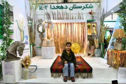 ساخت مجسمه با (پیت باگاس) نیشکر ساخت مجسمه با