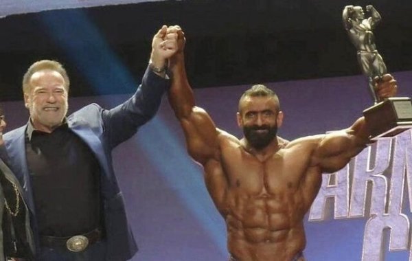 هادی چوپان قهرمان آرنولد کلاسیک شد