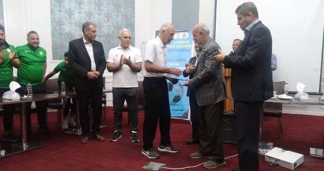 برگزاری آیین پایانی آموزگاه مربیگری B فوتبال آسیا برگزاری آیین پایانی آموزگاه مربیگری B فوتبال آسیا