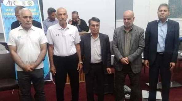 برگزاری آیین پایانی آموزگاه مربیگری B فوتبال آسیا برگزاری آیین پایانی آموزگاه مربیگری B فوتبال آسیا