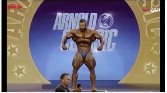 هادی چوپان پنجمین بدنساز تاریخ شد/ فیلم