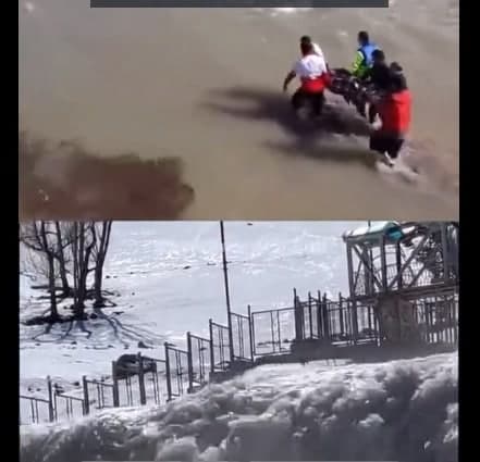 فیلم/ سقوط مرد ۵۵ ساله در آبشار کوهرنگ فیلم/ سقوط مرد ۵۵ ساله در آبشار کوهرنگ