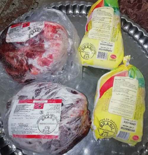 توزیع گوشت های خارجی تاریخ مصرف گذشته در اهواز 