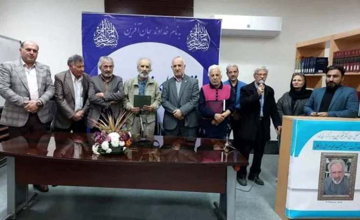 گزارشی از آیین نکوداشت یک خدمتگزار فرهنگ و ادب با ۵۰ نام مستعار