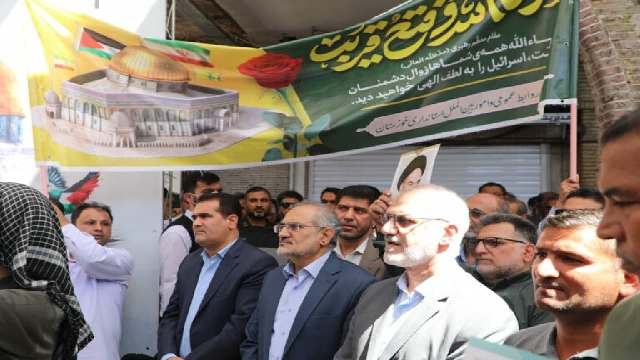 گزارشی از خروش مردم خوزستان در راه پیمایی روز قدس