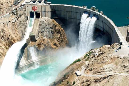 سد بزرگ ایران لبریز شد