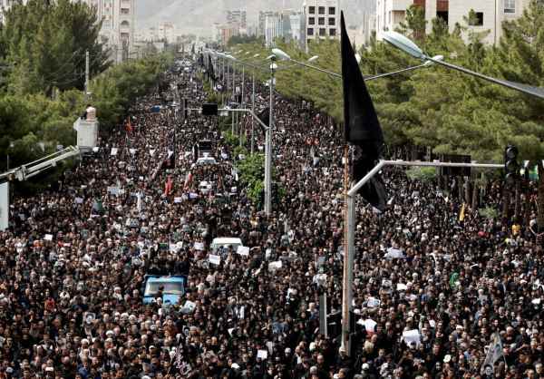 تشییع تاریخی رییس جمهوری در خراسان جنوبی