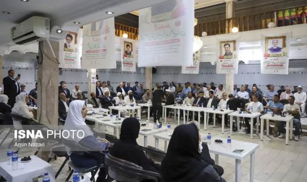 گرامی‌داشت شهیدان خدمت از سوی هیات شهدای صابئین مندایی ایران در اهواز