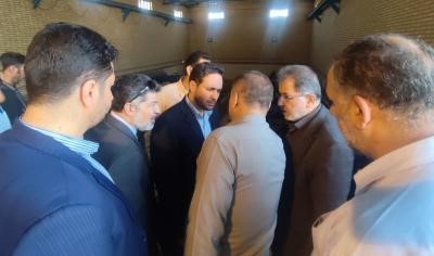 وضعیت آبرسانی به شهر شیبان بررسی شد