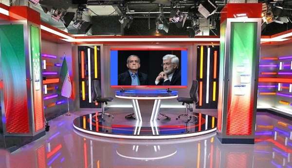 مناظره داغ مسعود پزشکیان و سعید جلیلی  