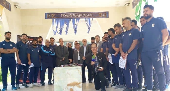 پایان دوره مربیگری B آسیا در اهواز پایان دوره مربیگری B آسیا در اهواز