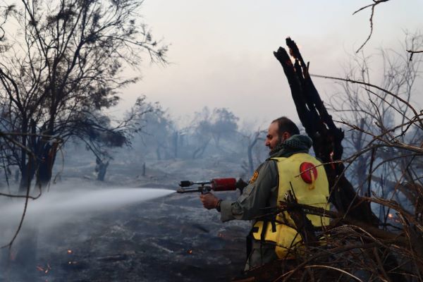 پارک ملی کرخه ۱۶ ساعت در آتش سوخت