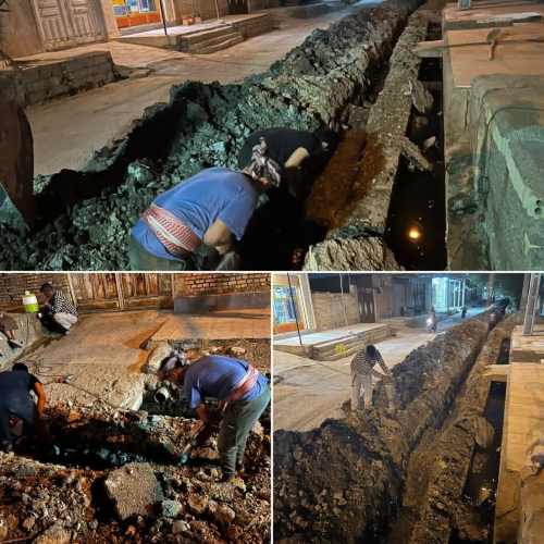 آغاز عملیات توسعه شبکه توزیع آب در اهواز آغاز عملیات توسعه شبکه توزیع آب در اهواز