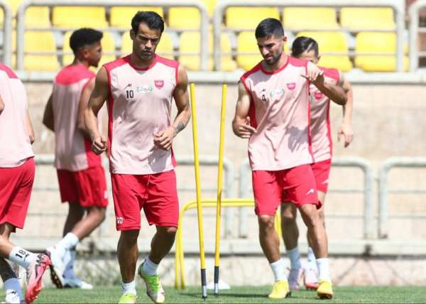 آخرین تمرین پرسپولیس برای پیکار با فولاد