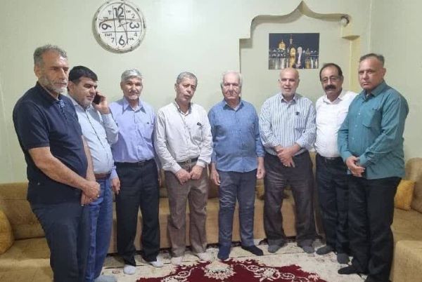 طالقانی به دیدار دو پیشکسوت فوتبال رفت