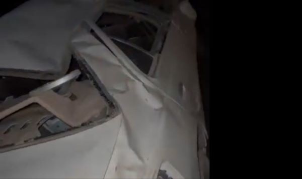 تصادف هراسناک داوران در مسیر بازگشت/عکس تصادف هراسناک داوران در مسیر بازگشت/عکس