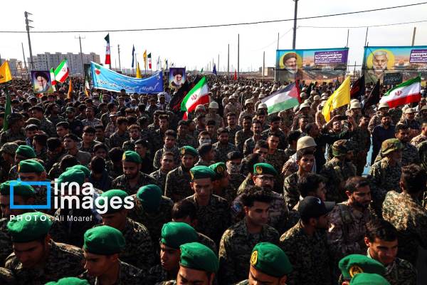 رزمایش ۶۰ هزار نفری الی بیت المقدس در اهواز