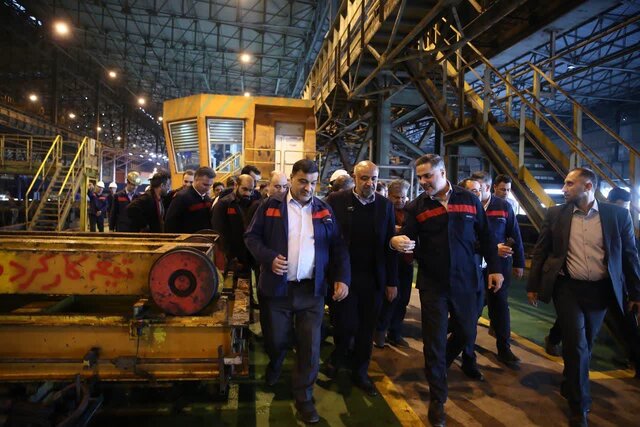 دو پروژه فولاداکسین خوزستان کلنگ خورد