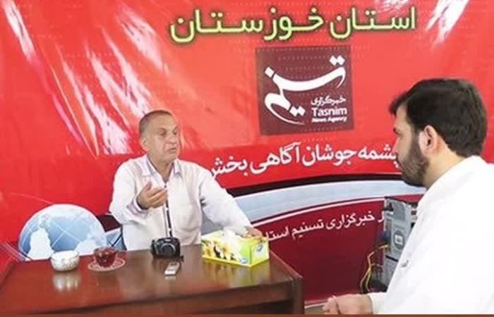 گفت و گوی مجید منادی با مرتضی دهداری/ مرداد ۱۳۹۴ در اهواز گفت و گوی مجید منادی با مرتضی دهداری/ مرداد ۱۳۹۴ در اهواز