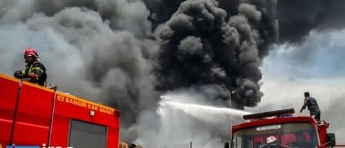  واحد ۷۵ پالایشگاه آبادان آتش گرفت