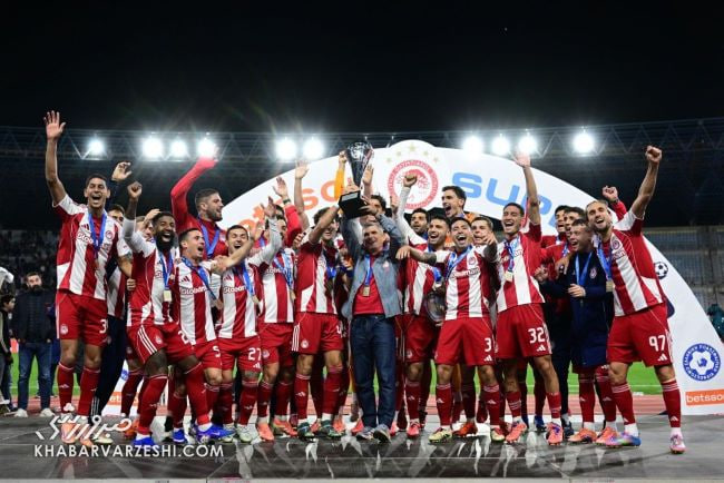  المپیاکوس با گلزنی «طارمی» قهرمان شد