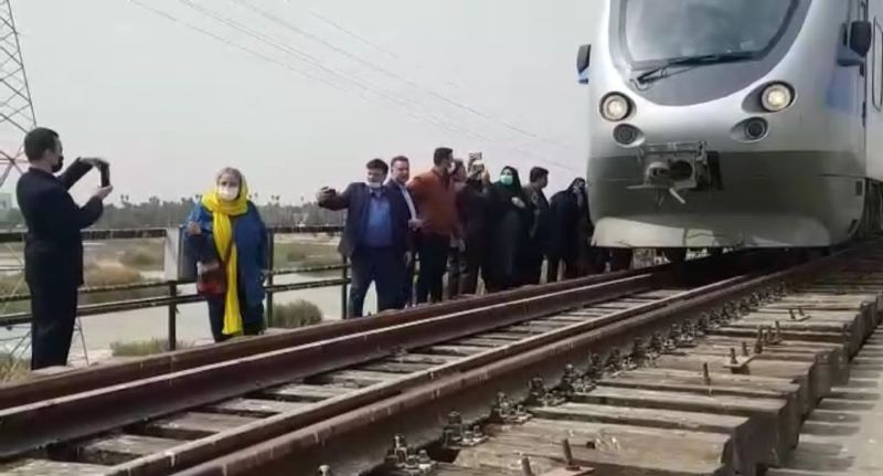 قطار گردشگری اهواز راه افتاد قطار گردشگری اهواز راه افتاد