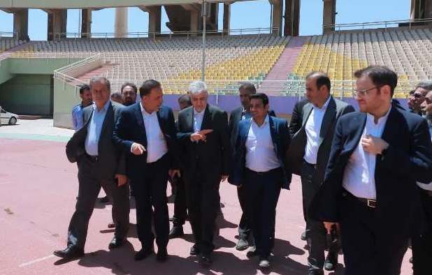 وزیر ورزش و جوانان به خوزستان آمد