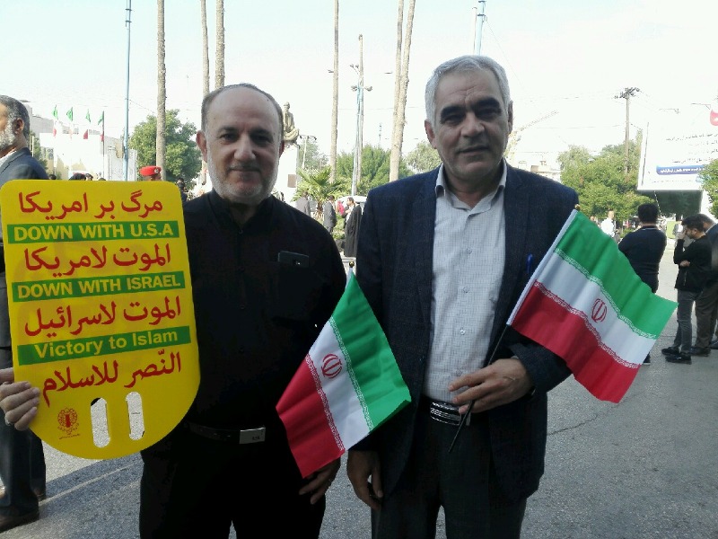 راه پيمايي حمایت از اقتدار و امنیت کشور در اهواز