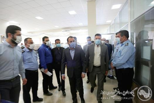 بازدید میدانی شهردار اهواز از منطقه دو